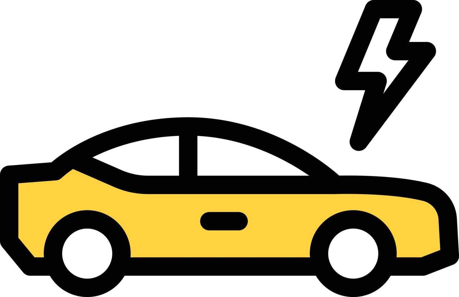 Ilustración de vector de energía de coche en un fondo. Símbolos de calidad premium. Iconos vectoriales para concepto y diseño gráfico.