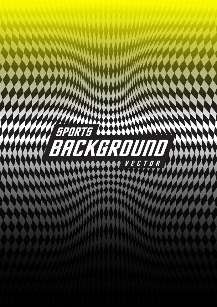 background pattern for sports jersey black and white flag vector