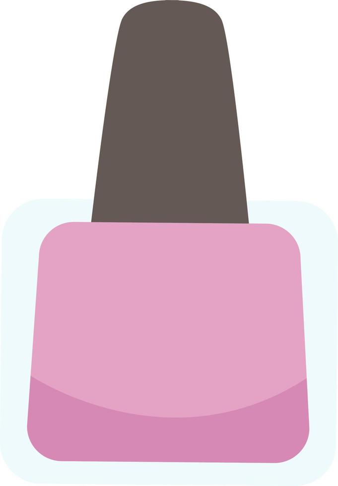 Lacquer for painting nails. vector