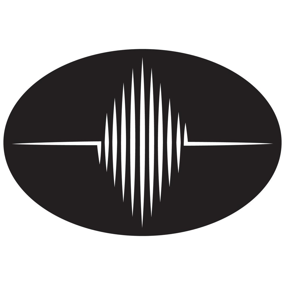 sound wave  logo vector