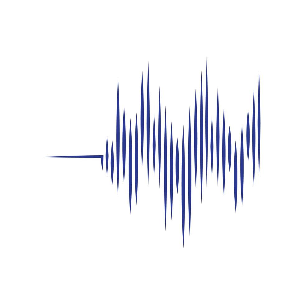 sound wave  logo vector