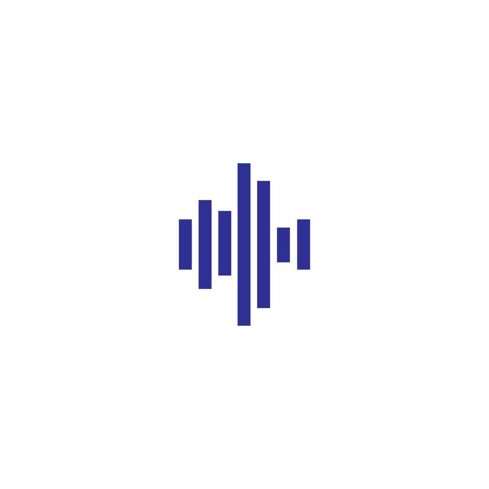 sound wave  logo vector