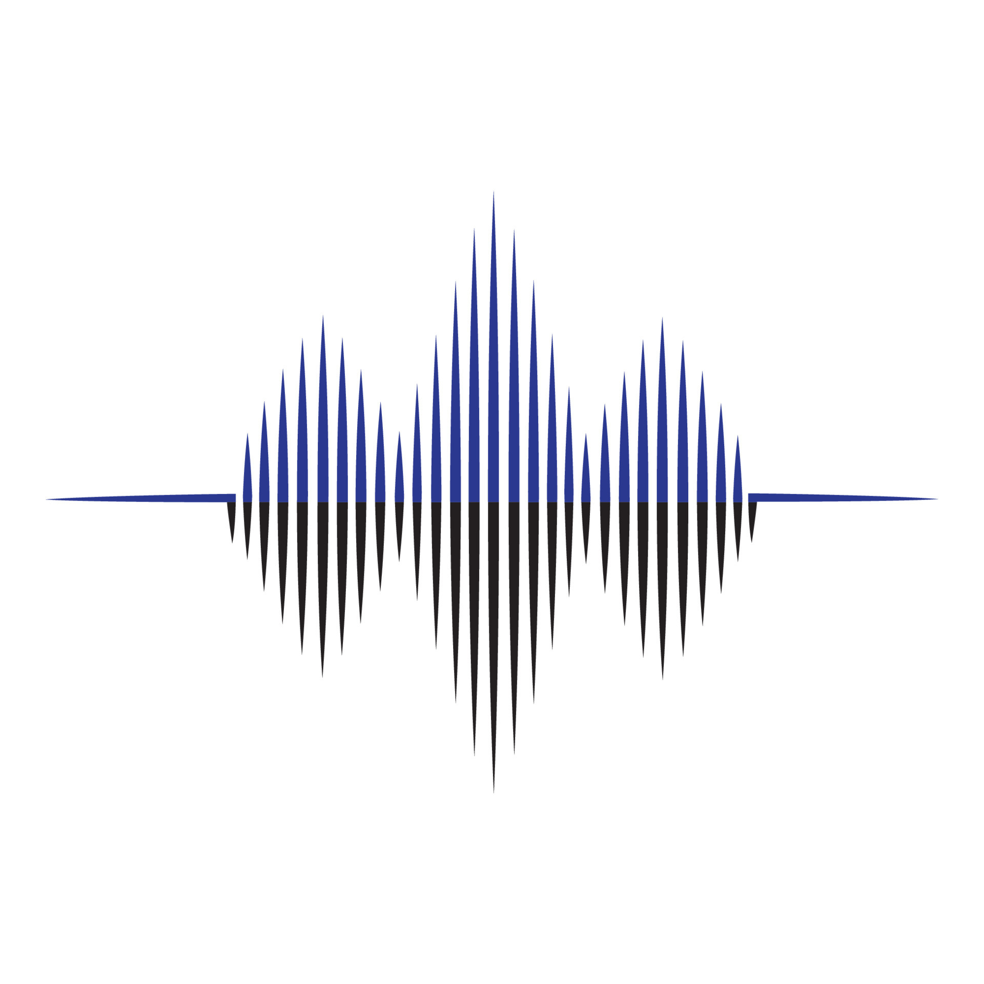 sound wave logo 7373997 Vector Art at Vecteezy