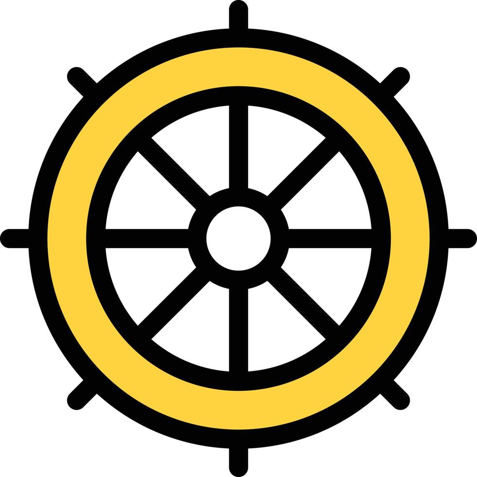wheel vector illustration on a background.Premium quality symbols.vector icons for concept and graphic design.