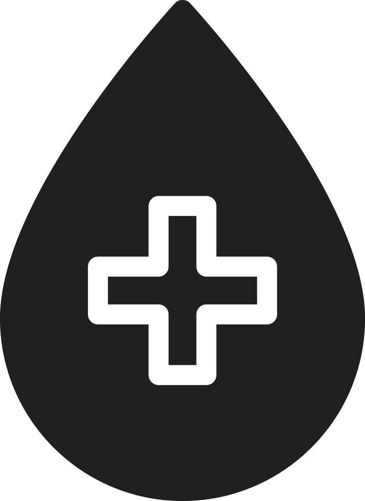 ilustración de vector de gota de sangre en un fondo. símbolos de calidad premium. iconos vectoriales para concepto y diseño gráfico.