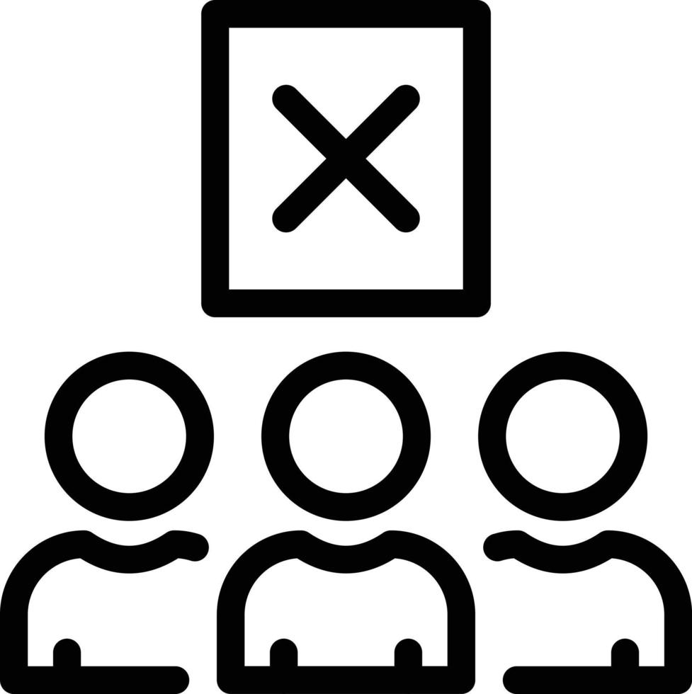 voter vector illustration on a background.Premium quality symbols.vector icons for concept and graphic design.