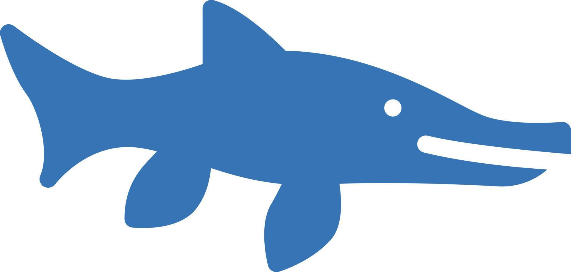 Ilustración vectorial de dunkleosteus en un fondo. Símbolos de calidad premium. Iconos vectoriales para concepto y diseño gráfico. vector