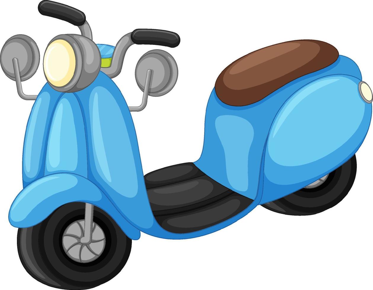 Isolated scooter in cartoon design vector