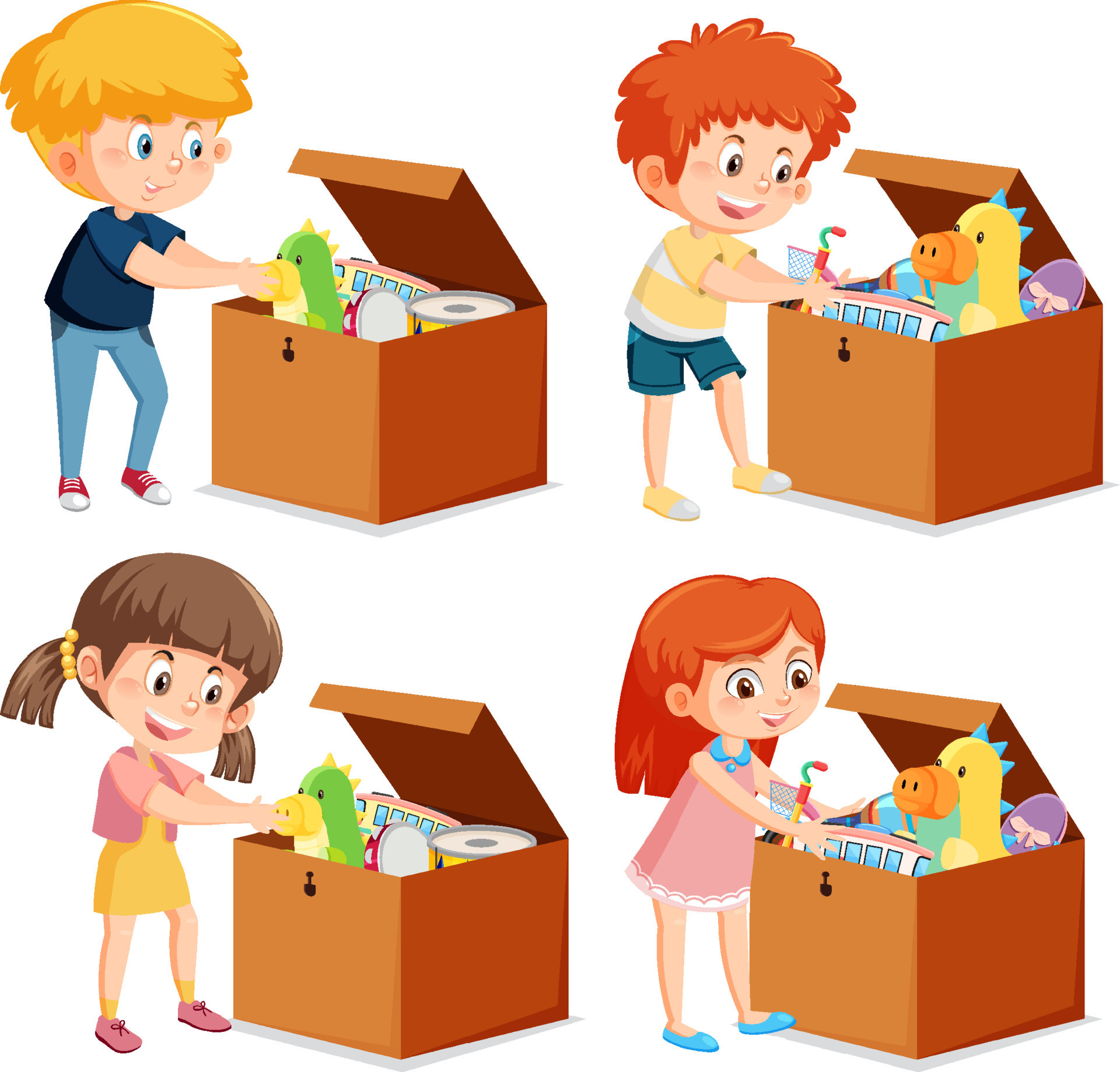 Put Toys Away Clipart