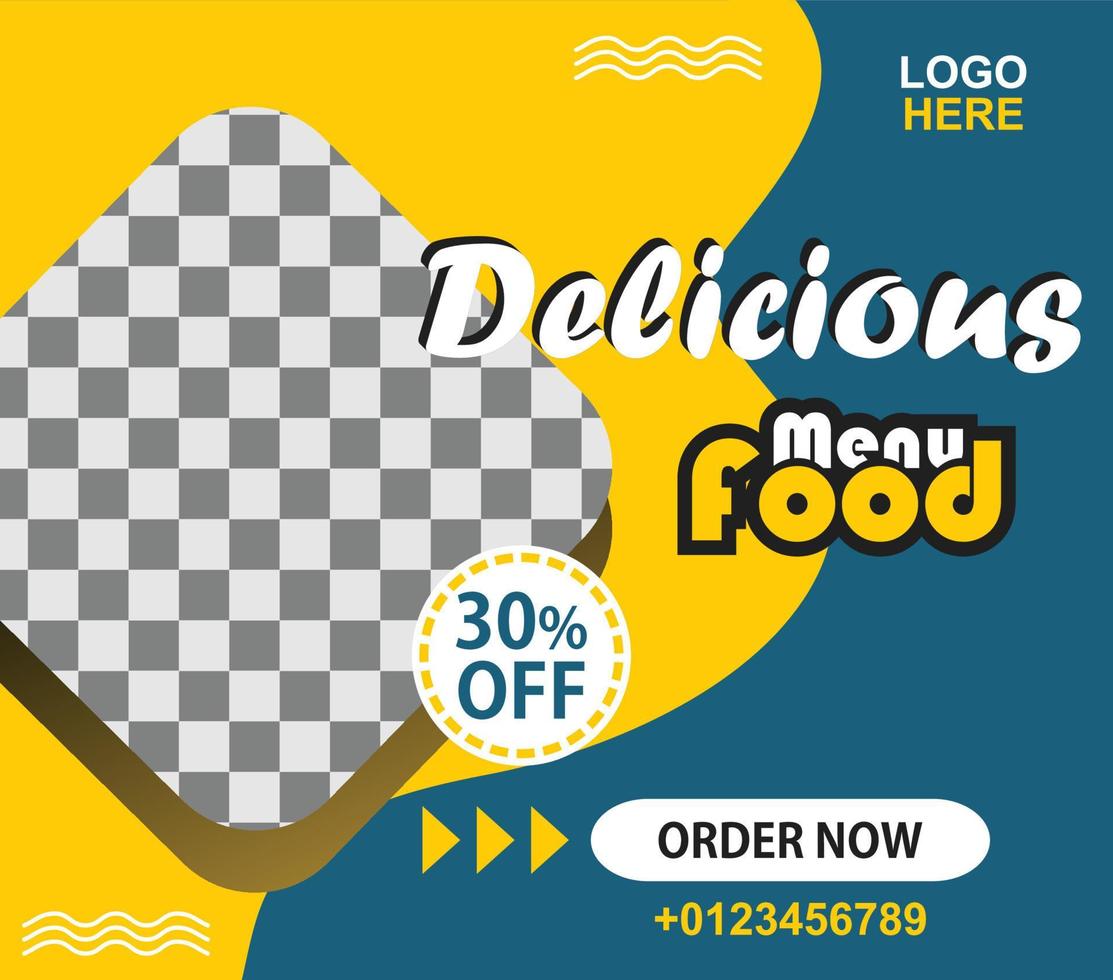 social media post vector