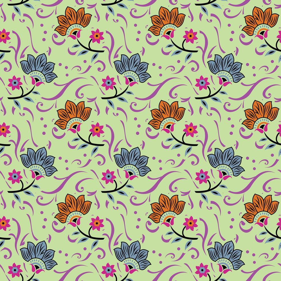 Blossom pattern. Seamless vector texture for fashion prints elegant texture for fabric, invitations