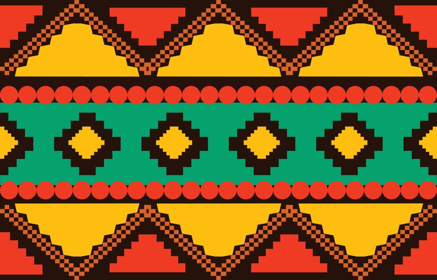 seamless pattern of ethnic traditional background,fabric geometric native american design,design for carpet,wallpaper,clothing,wrapping,rug,interior,vector illustration embroidery. vector