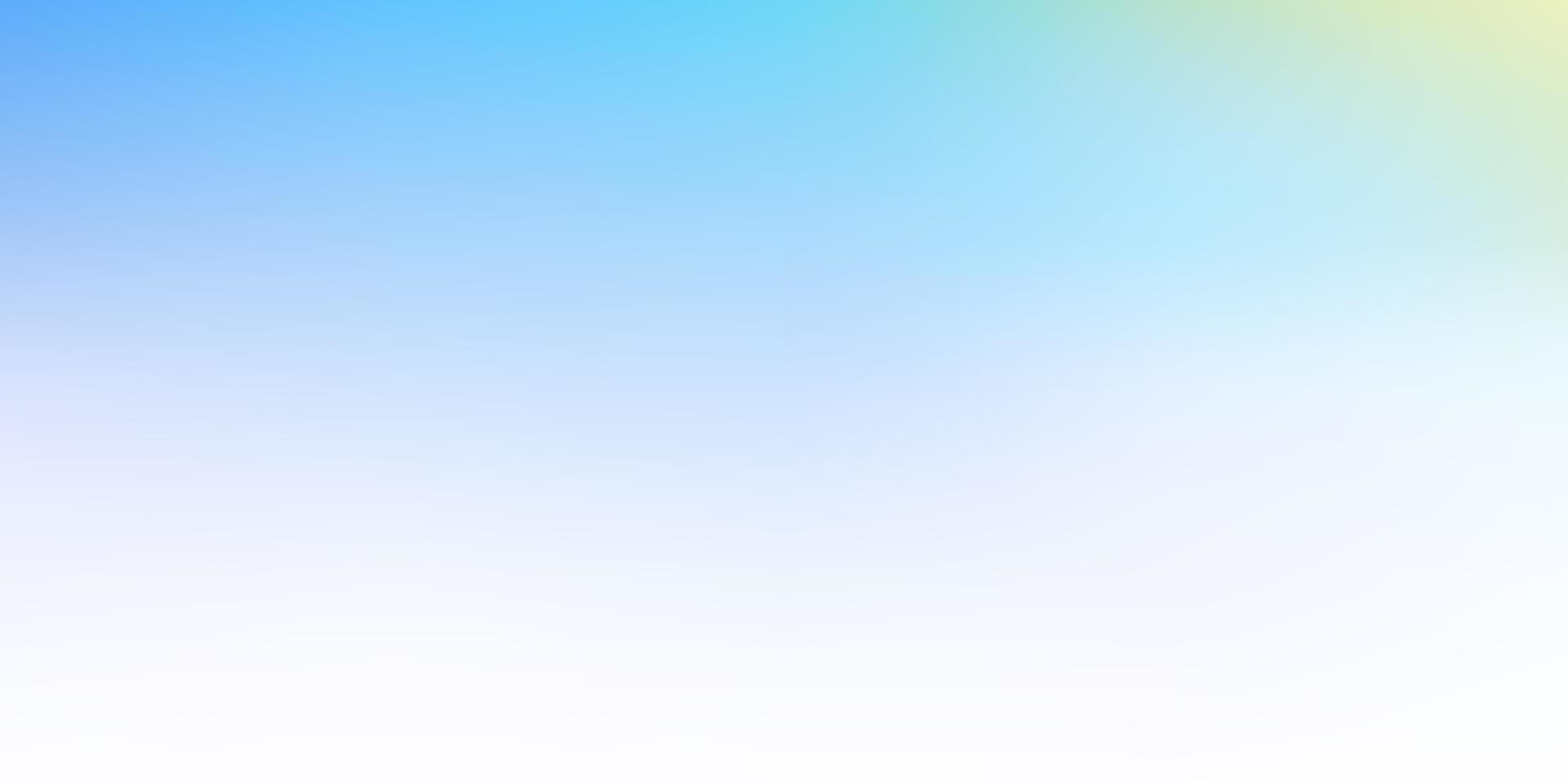 Light blue, yellow vector abstract blur texture.