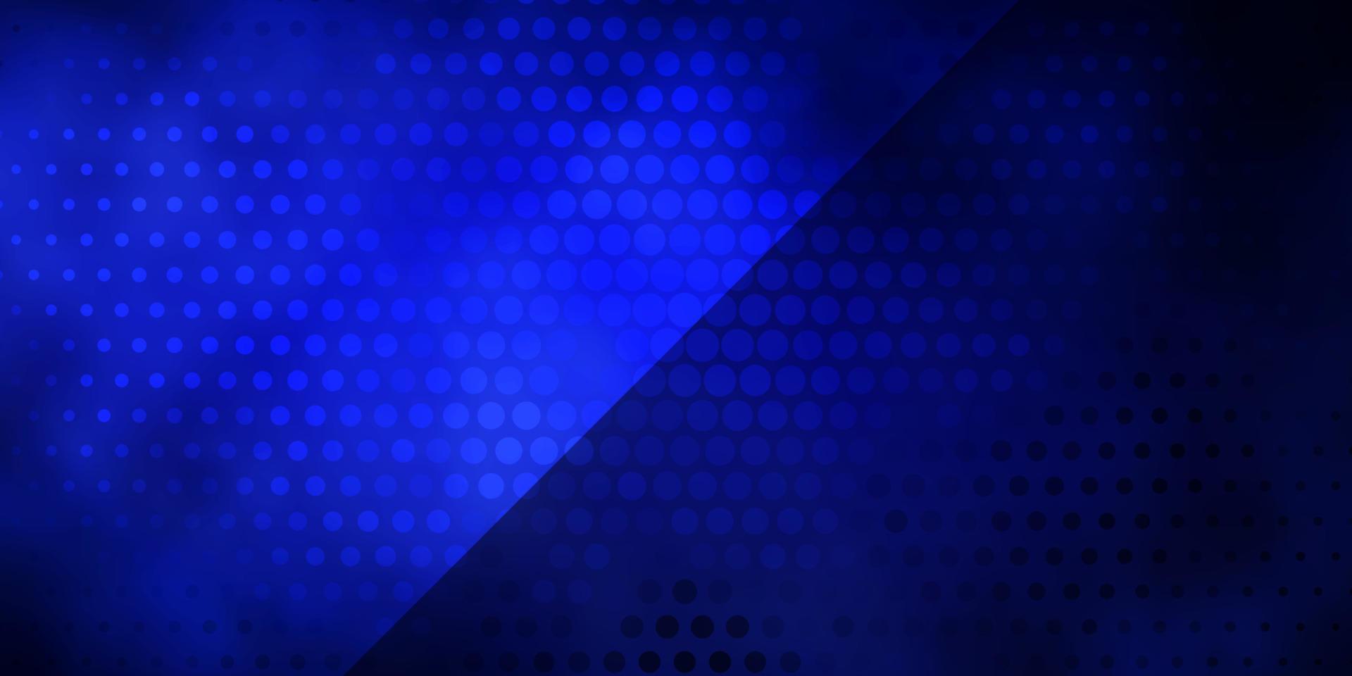 Dark BLUE vector layout with circles.