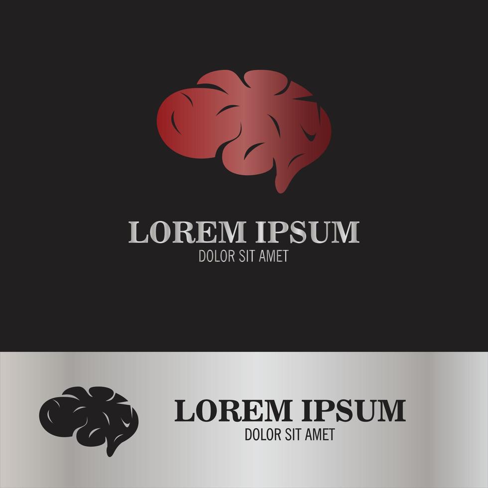 abstract brain logo.eps vector