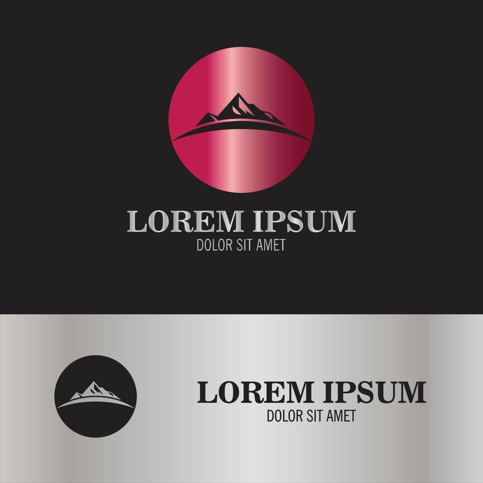 emblem of mountain logo.eps vector