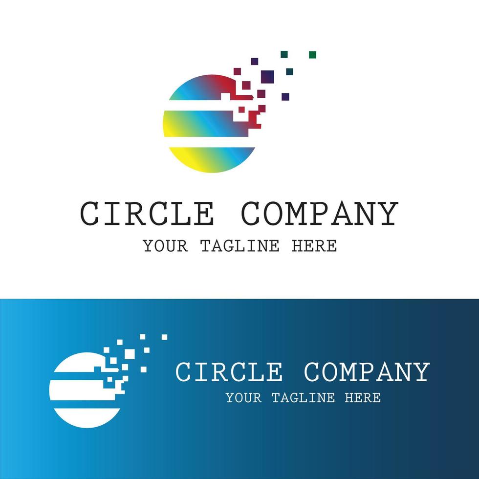 circle tech logo.eps vector