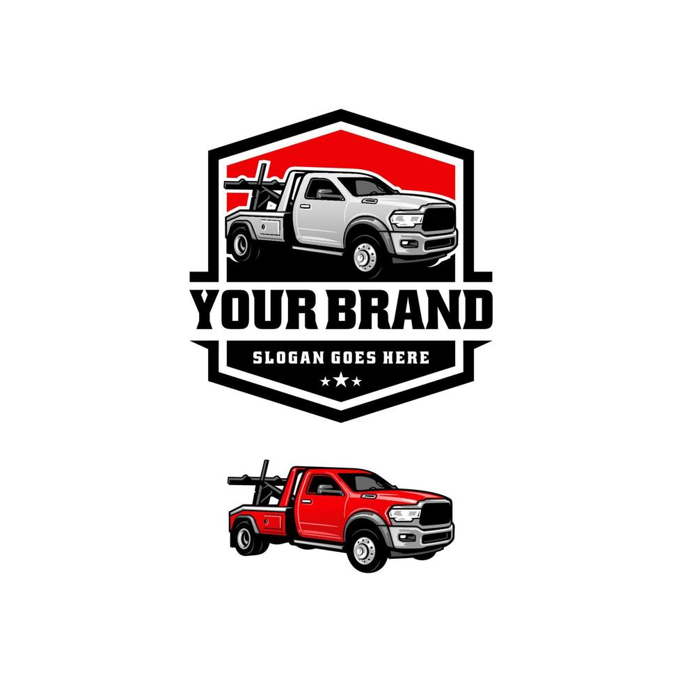 Towing company logo vector