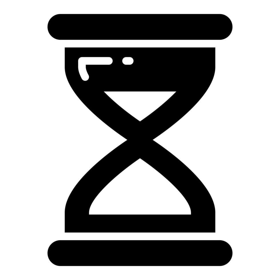 icono de vector de reloj de arena, icono de la escuela y la educación