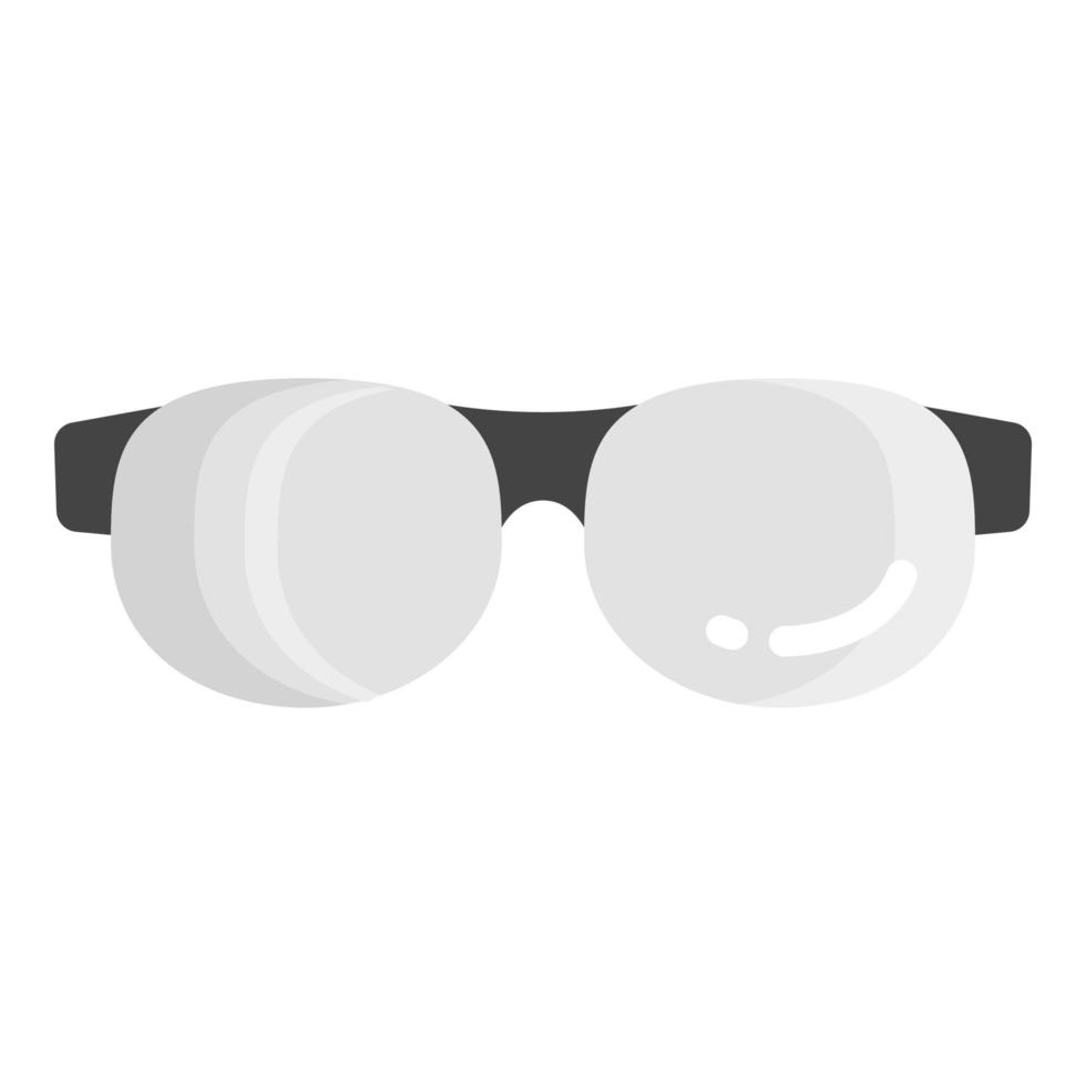 glasses vector flat icon, school and education icon