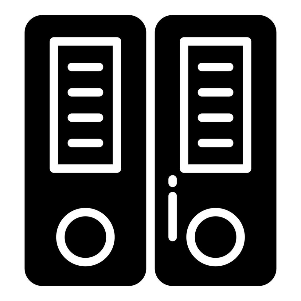 file folders vector icon, school and education icon