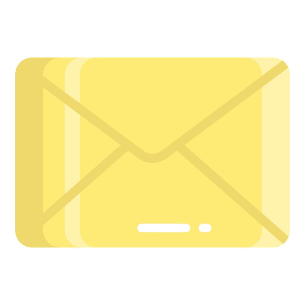 latter envelope vector flat icon, school and education icon