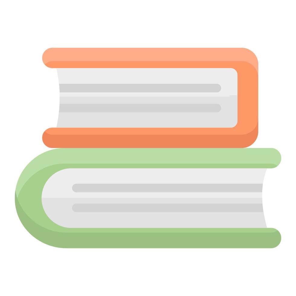 books vector flat icon, school and education icon