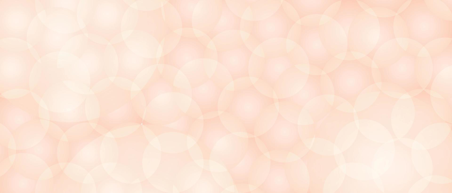 Gradient orange color circle background vector