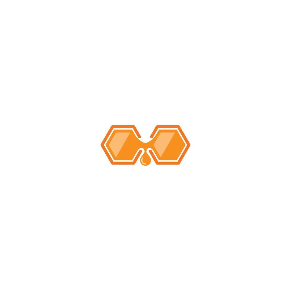 Honeycomb, hive. Vector logo icon template