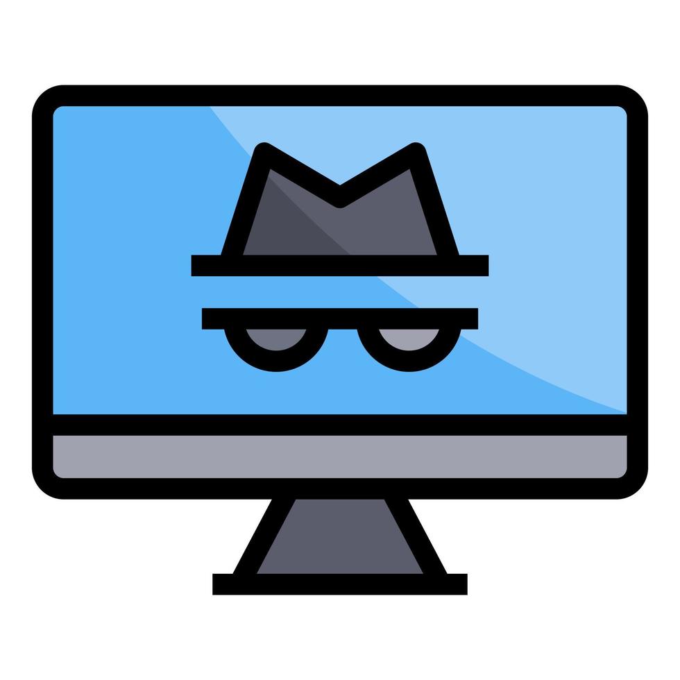 incognito mode safety private anonymous browser vector