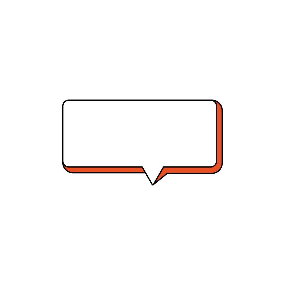 speak bubble text, chatting box, message box outline cartoon vector illustration design. Balloon doodle style of thinking sign symbol.