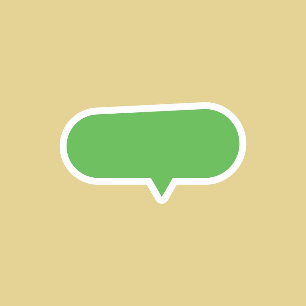 colorful speech bubble vector