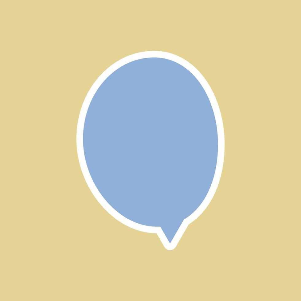 colorful speech bubble vector