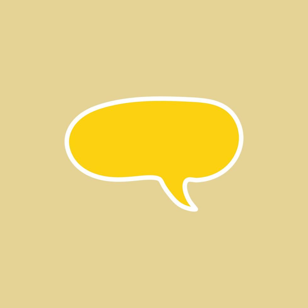 colorful speech bubble vector