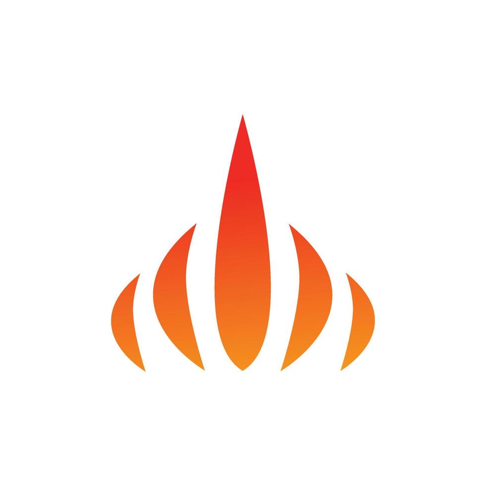 fire flames icon. fire flame illustration vector