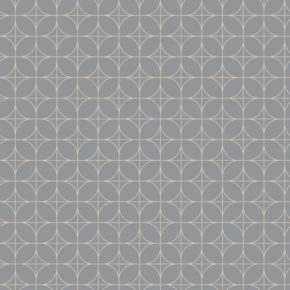 Vector seamless patterns. Geometrical patterns on a gray background.