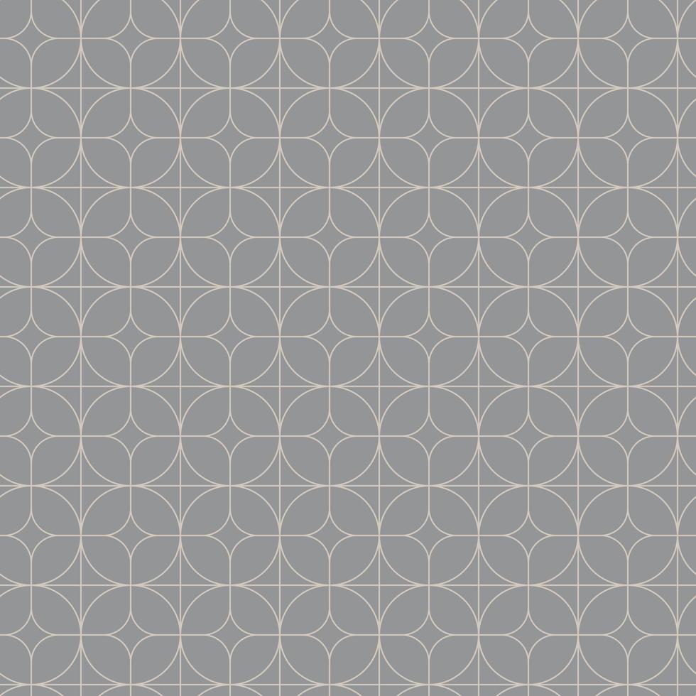 Vector seamless patterns. Geometrical patterns on a gray background.