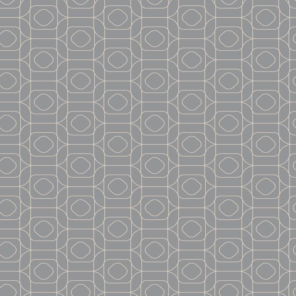 Vector seamless patterns. Geometrical patterns on a gray background.