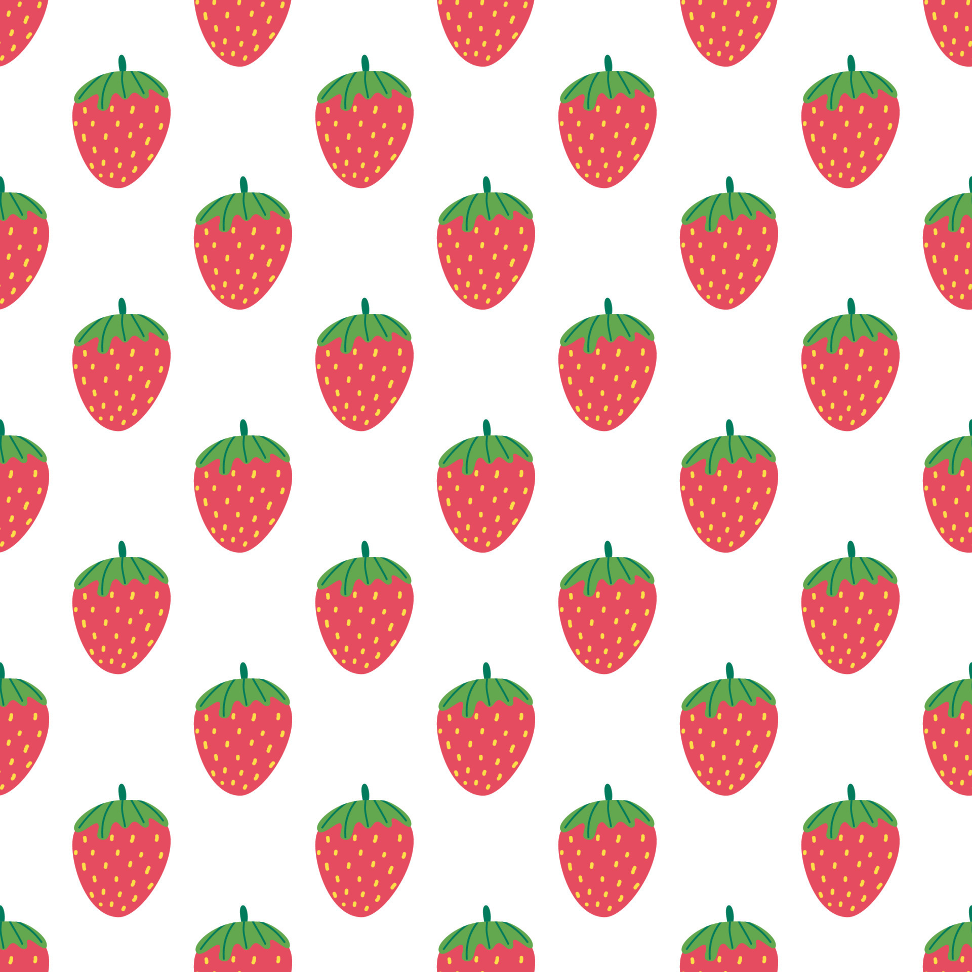 Set Of Vector Strawberry Patterns Berry Backgrounds For Wrapping Paper  Fabric Packaging Textile Stock Illustration - Download Image Now - iStock