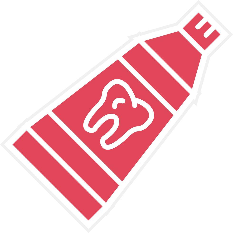 Toothpaste Icon Style vector