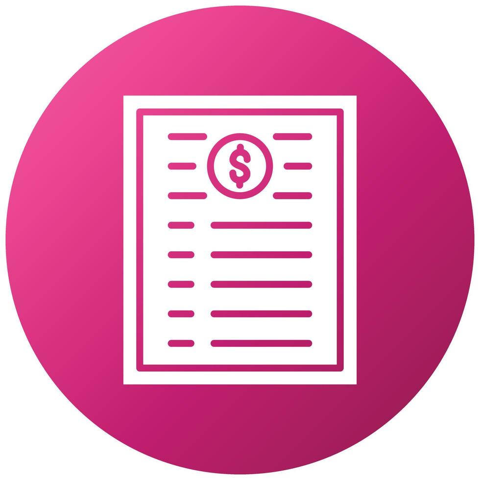 Price List Icon Style vector