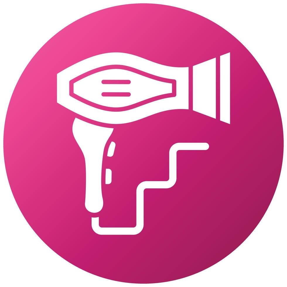 Hairdryer Icon Style vector