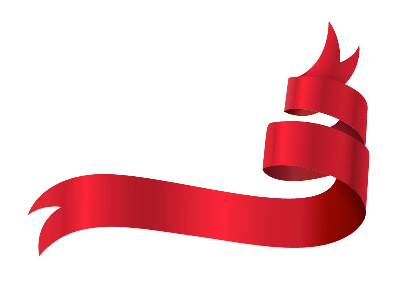 ribbon banner vector