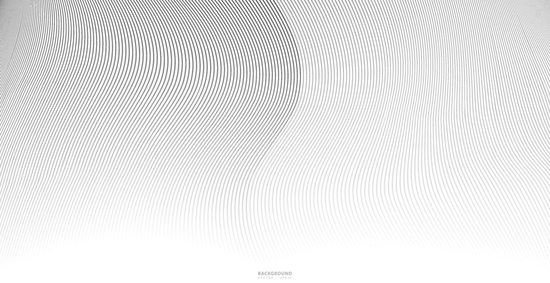 Abstract background, vector template for your ideas, monochromatic lines texture, waved lines texture