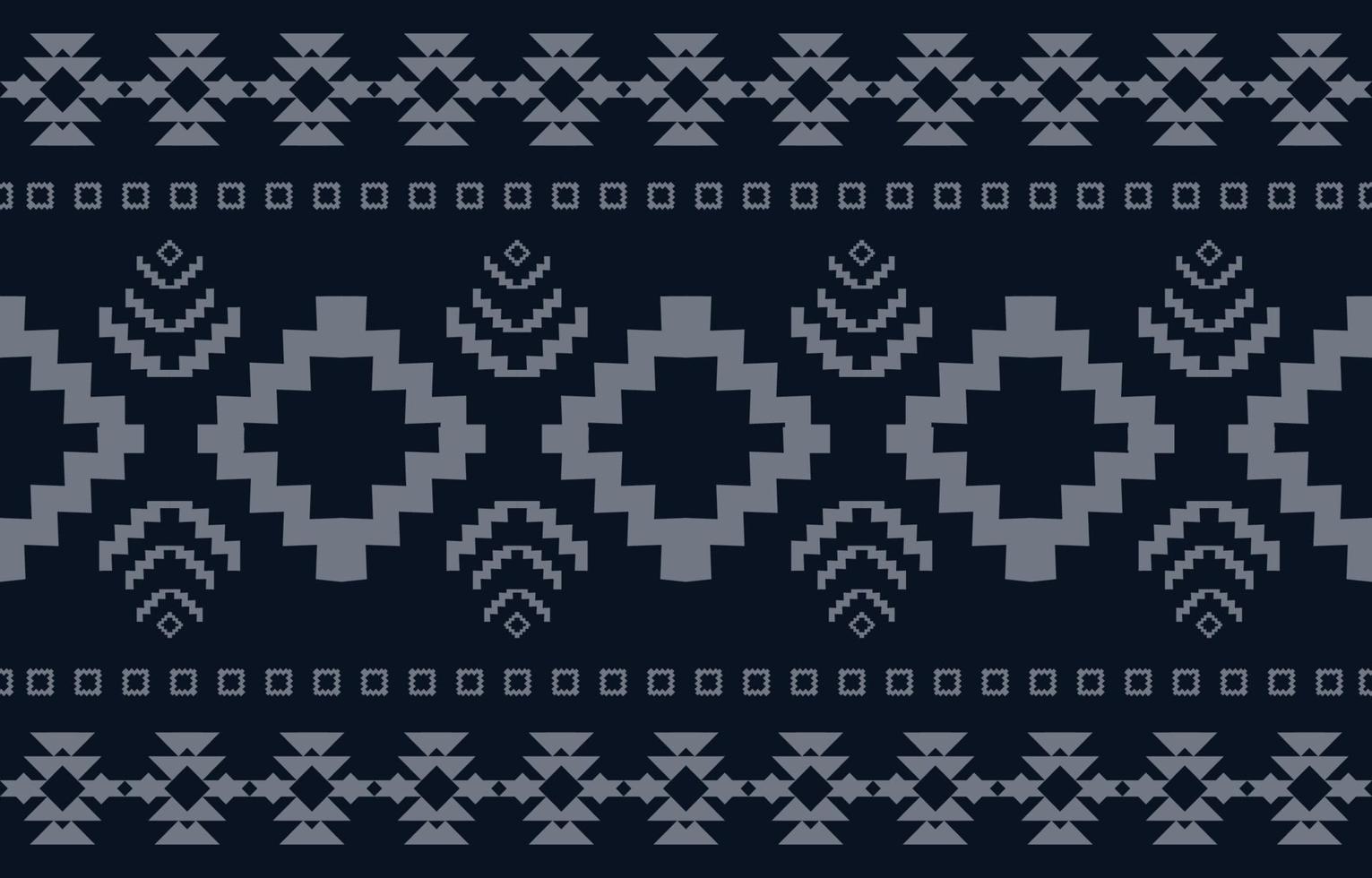Navajo fabric seamless pattern geometric tribal ethnic traditional background,native American Design Elements, Design for carpet,wallpaper,clothing,rug,interior,Vector illustration embroidery. vector