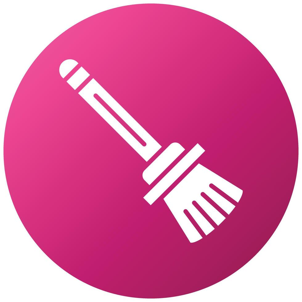 Broomstick Icon Style vector