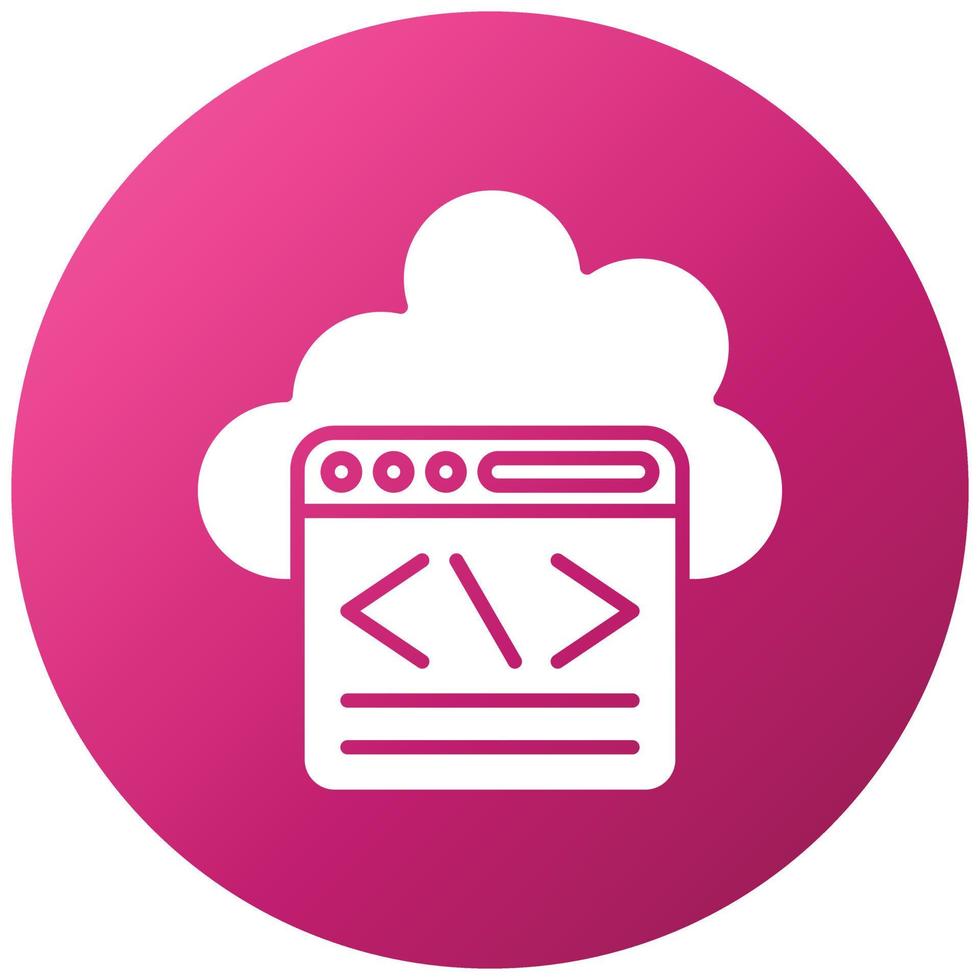 Coding Icon Style vector