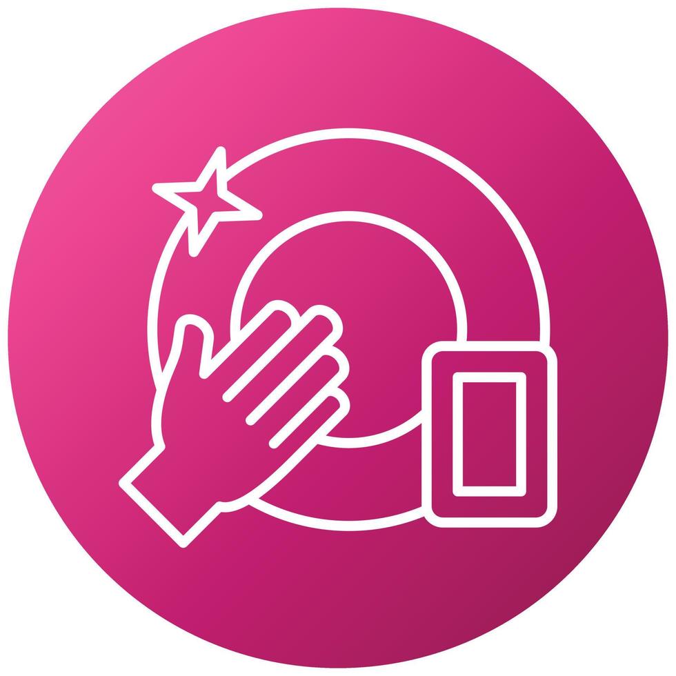 Dishwashing Icon Style vector