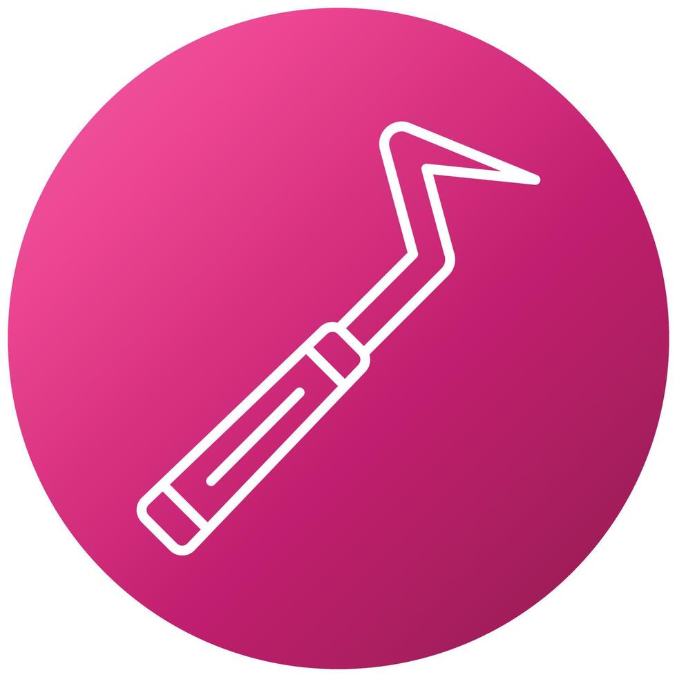 Dental Probe Icon Style vector