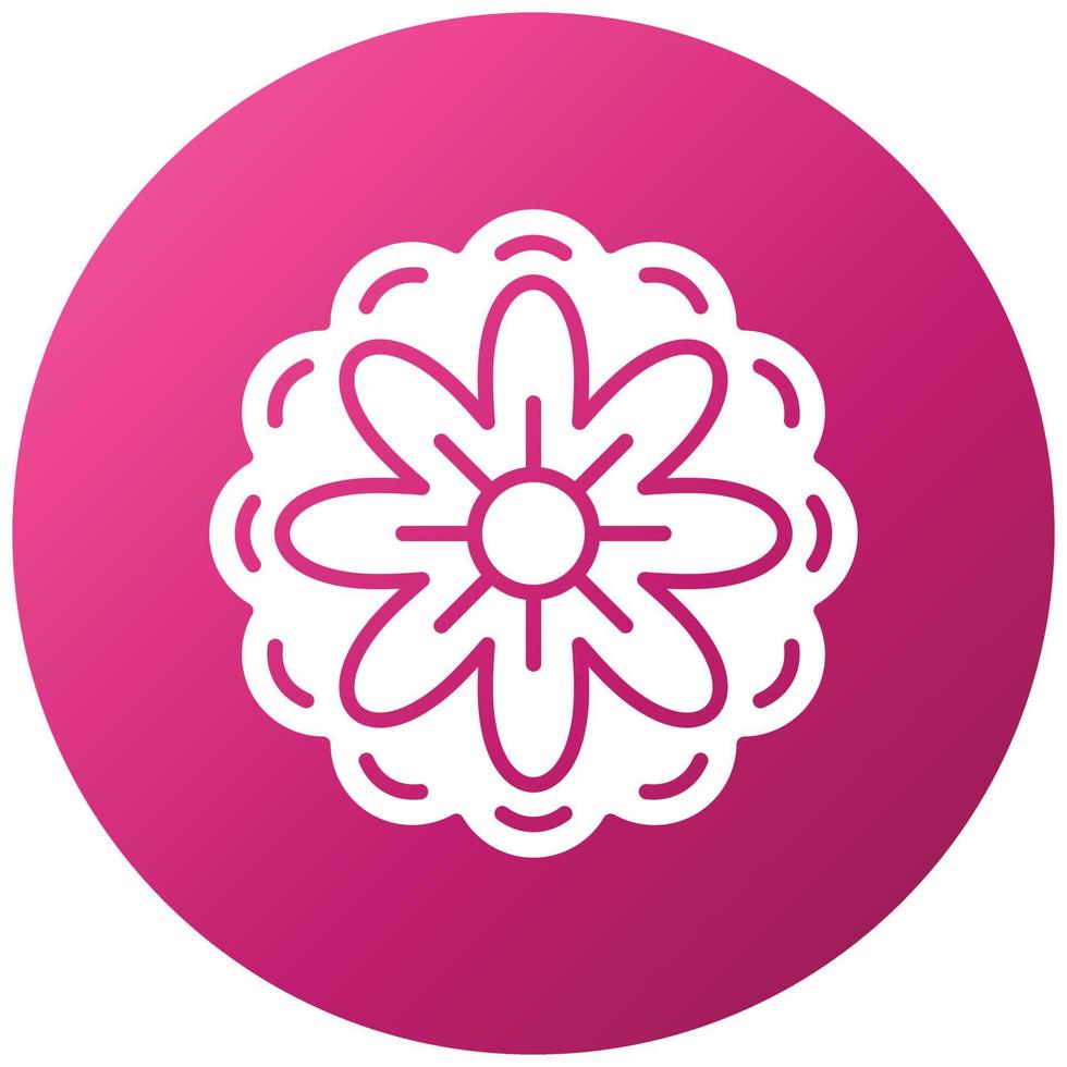 Flower Icon Style vector